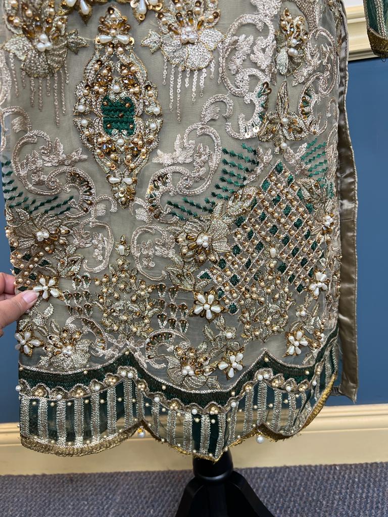 Pakistani Stitched Embroidery Party Wear Dresses Ready To Ship