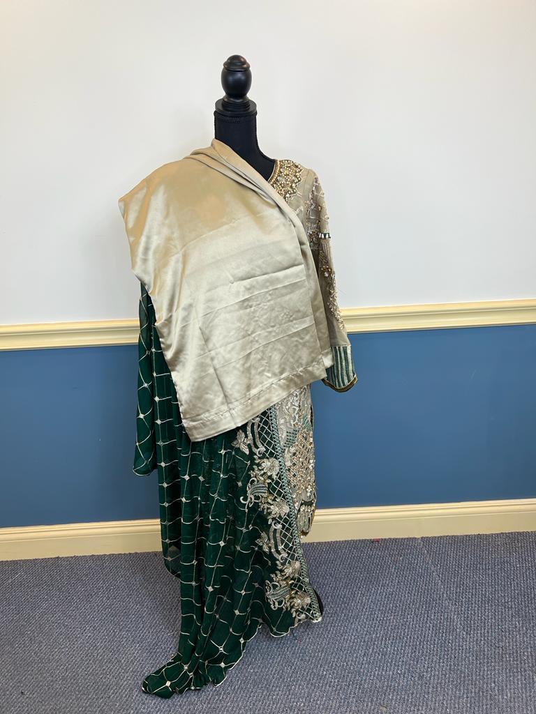 Pakistani Stitched Embroidery Party Wear Dresses Ready To Ship