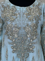 Pakistani Stitched Embroidery Party Wear Dresses Ready To Ship