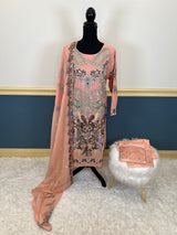 Pakistani Embroidered Party wear  Ready To Ship