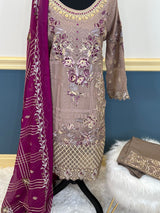 Pakistani Embroidered Party wear  Ready To Ship