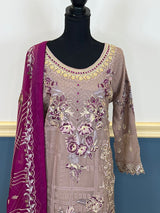 Pakistani Embroidered Party wear  Ready To Ship