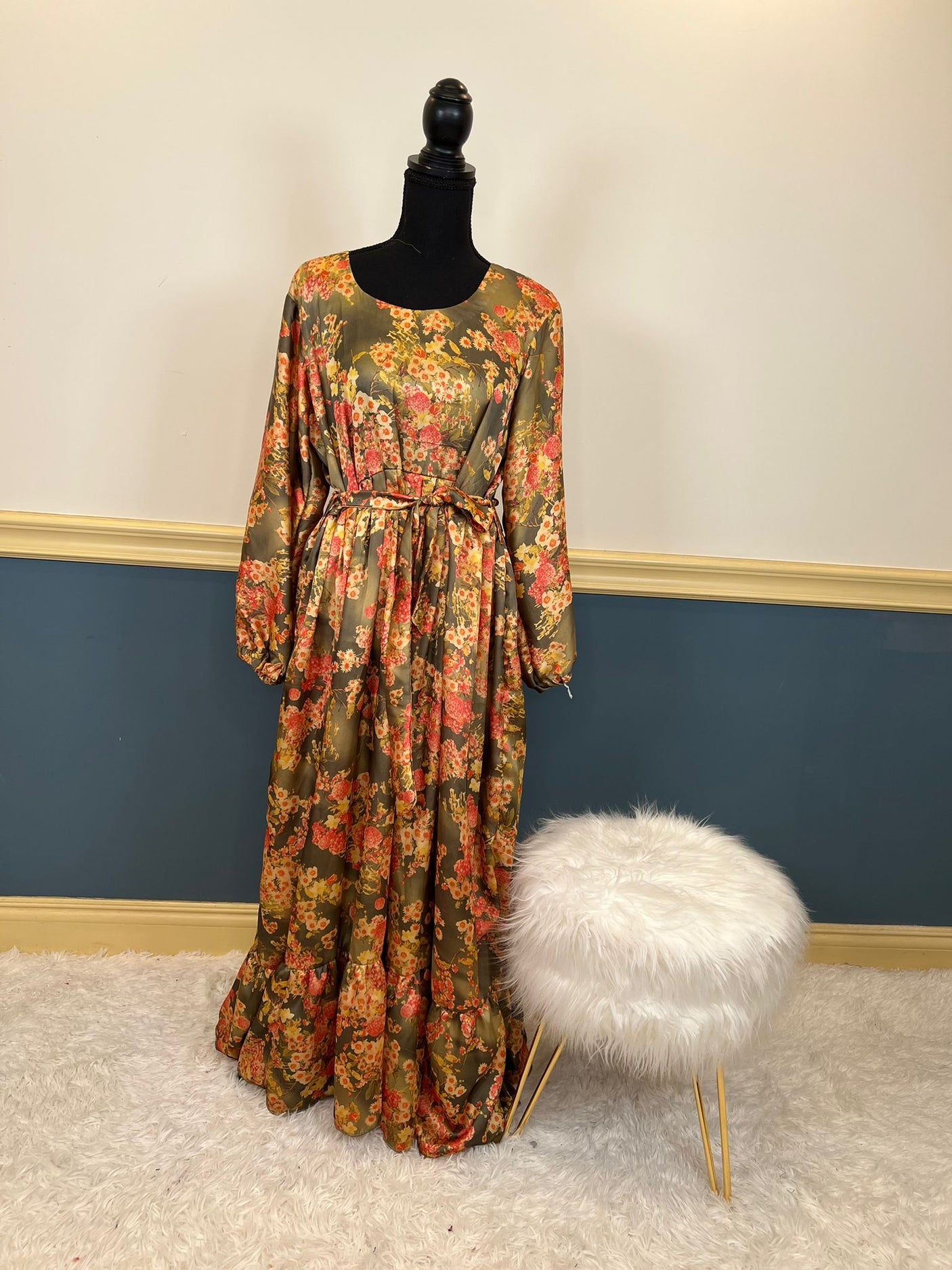 Soft Silk Maxi Dress