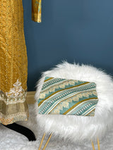 Pakistani Stitched Embroidered lawn Salwar kameez ready to ship