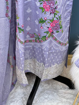 Pakistani Stitched Embroidered lawn Salwar kameez ready to ship