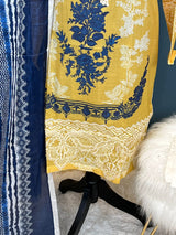 Pakistani Stitched Embroidered lawn Salwar kameez ready to ship