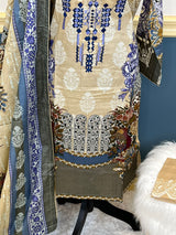 Pakistani Stitched Embroidered lawn Salwar kameez ready to ship