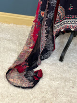 Pakistani Stitched Embroidered lawn Salwar kameez ready to ship