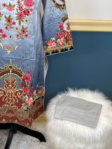 Pakistani Stitched Embroidered lawn Salwar kameez ready to ship