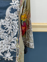 Pakistani Stitched Embroidered lawn Salwar kameez ready to ship