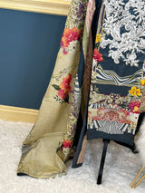 Pakistani Stitched Embroidered lawn Salwar kameez ready to ship