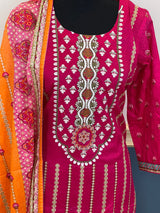 Pakistani Stitched Embroidered lawn Salwar kameez ready to ship