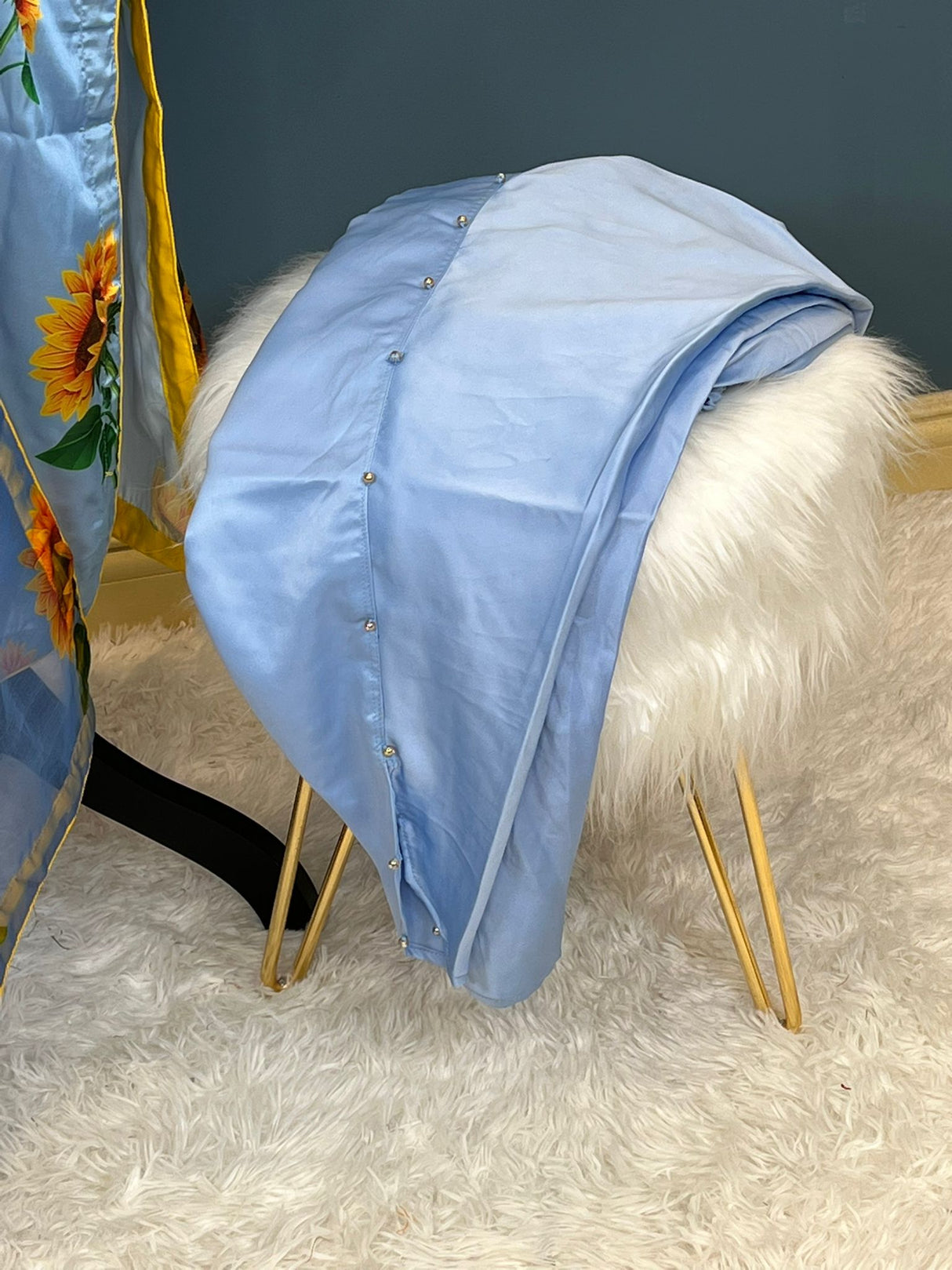 Pakistani raw silk salwer kamiz ( tulip pant with accessories)