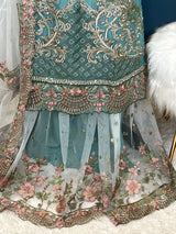 Pakistani Embroidered Party wear  Ready To Ship