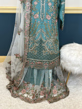 Pakistani Embroidered Party wear  Ready To Ship