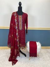 Pakistani Embroidered Party wear  Ready To Ship