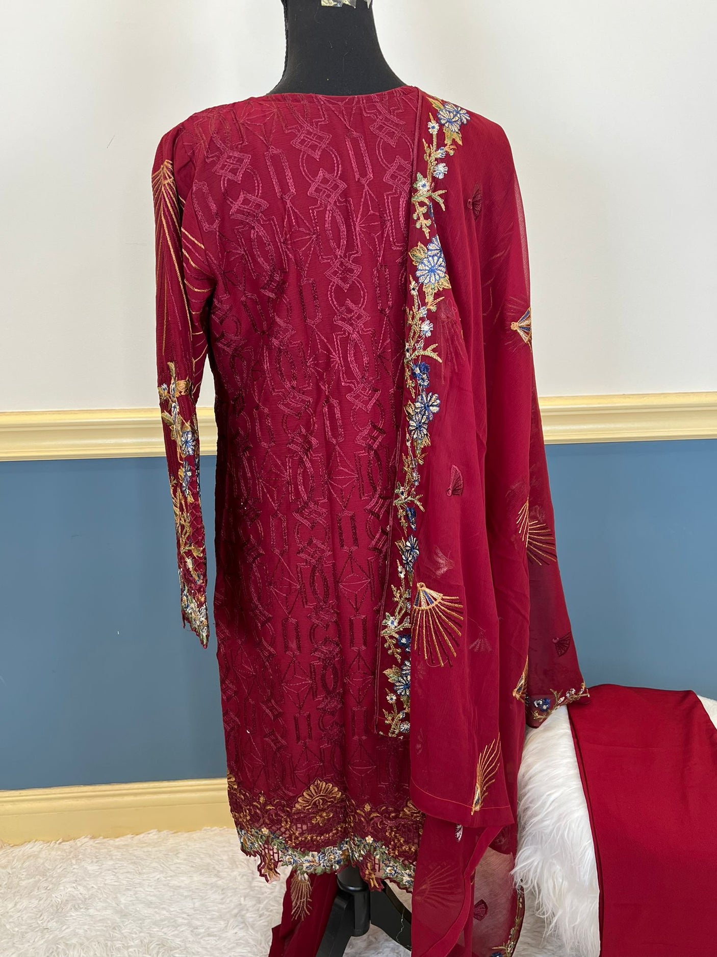 Pakistani Embroidered Party wear  Ready To Ship