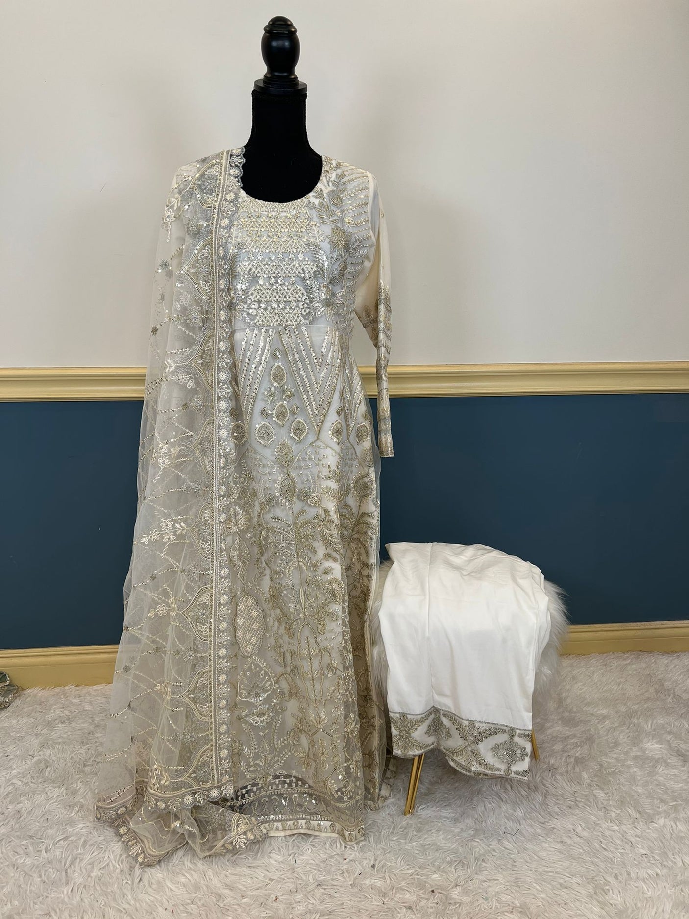 Pakistani Embroidered Party wear  Ready To Ship