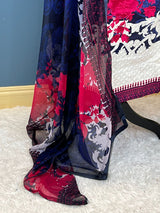 Pakistani Stitched Embroidered lawn Salwar kameez ready to ship