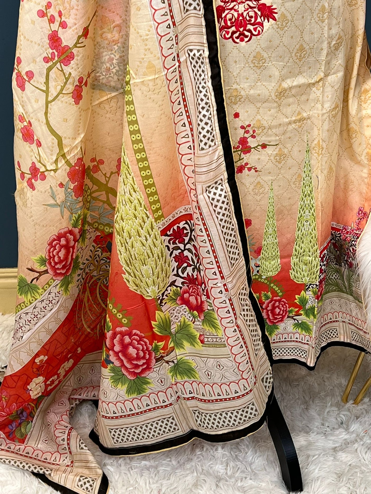 Pakistani Stitched Embroidery luxury  lawn Dresses Ready To Ship