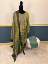 Pakistani Stitched Embroidery luxury  lawn Dresses Ready To Ship