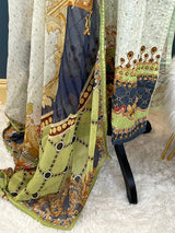 Pakistani Stitched Embroidery luxury  lawn Dresses Ready To Ship