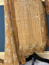 Pakistani Stitched Embroidered lawn Salwar kameez ready to ship