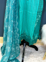 Pakistani Stitched Embroidered lawn Salwar kameez ready to ship