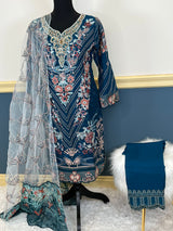 Pakistani Embroidered Party wear  Ready To Ship