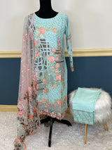 Pakistani Embroidered Party wear  Ready To Ship