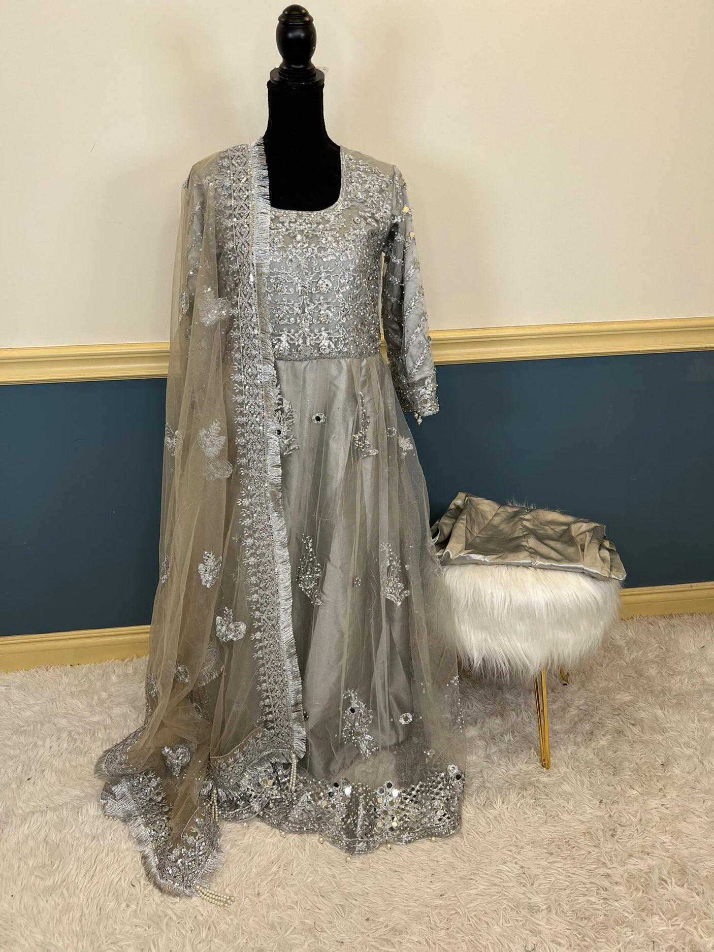 Pakistani Embroidered Party wear Ready To Ship