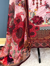 Pakistani Stitched Luxury Embroidered lawn Salwar kameez ready to ship