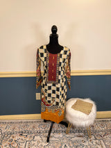 Pakistani Stitched Embroidery Lawn Suit Ready To Ship