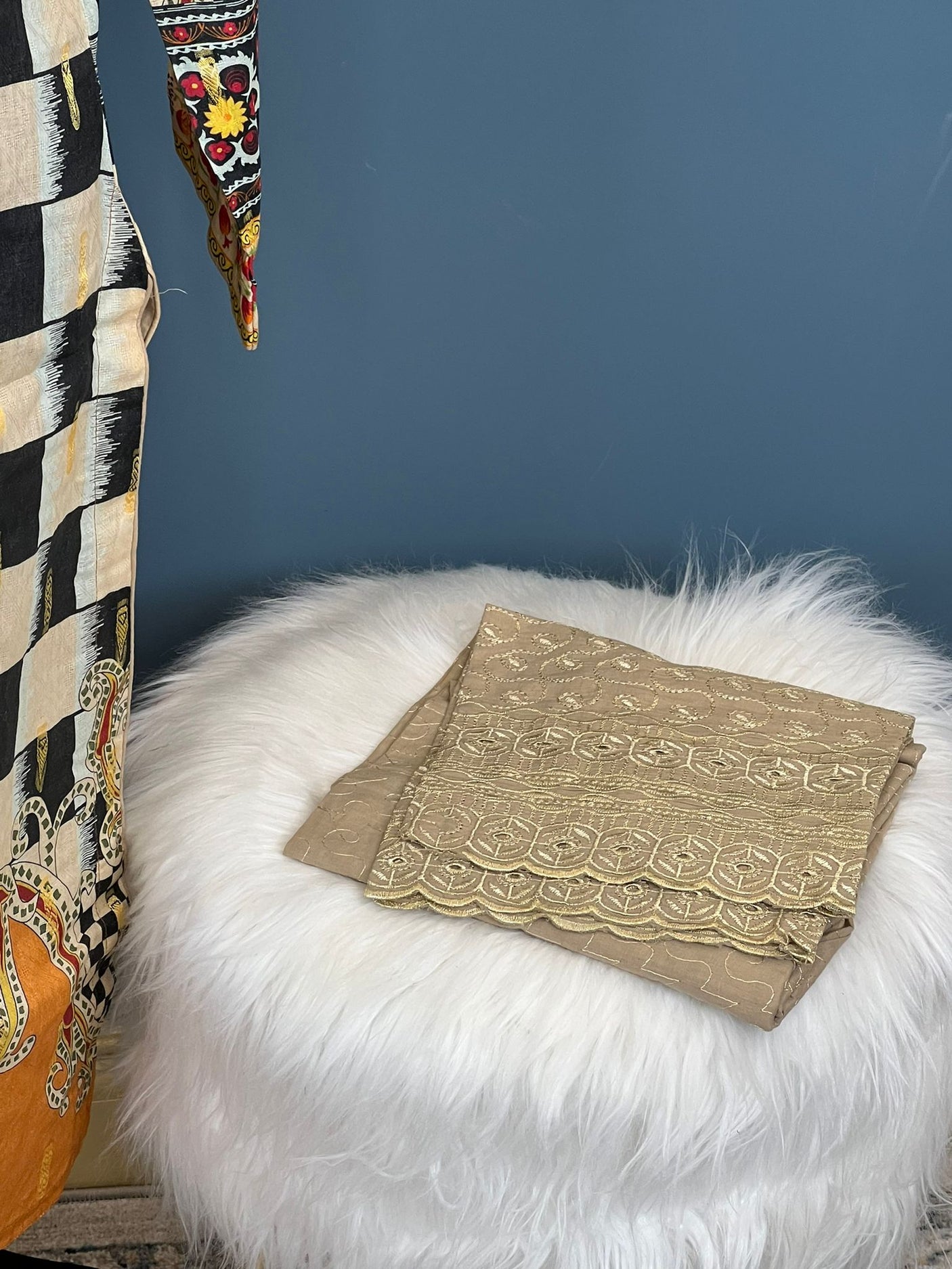 Pakistani Stitched Embroidery Lawn Suit Ready To Ship