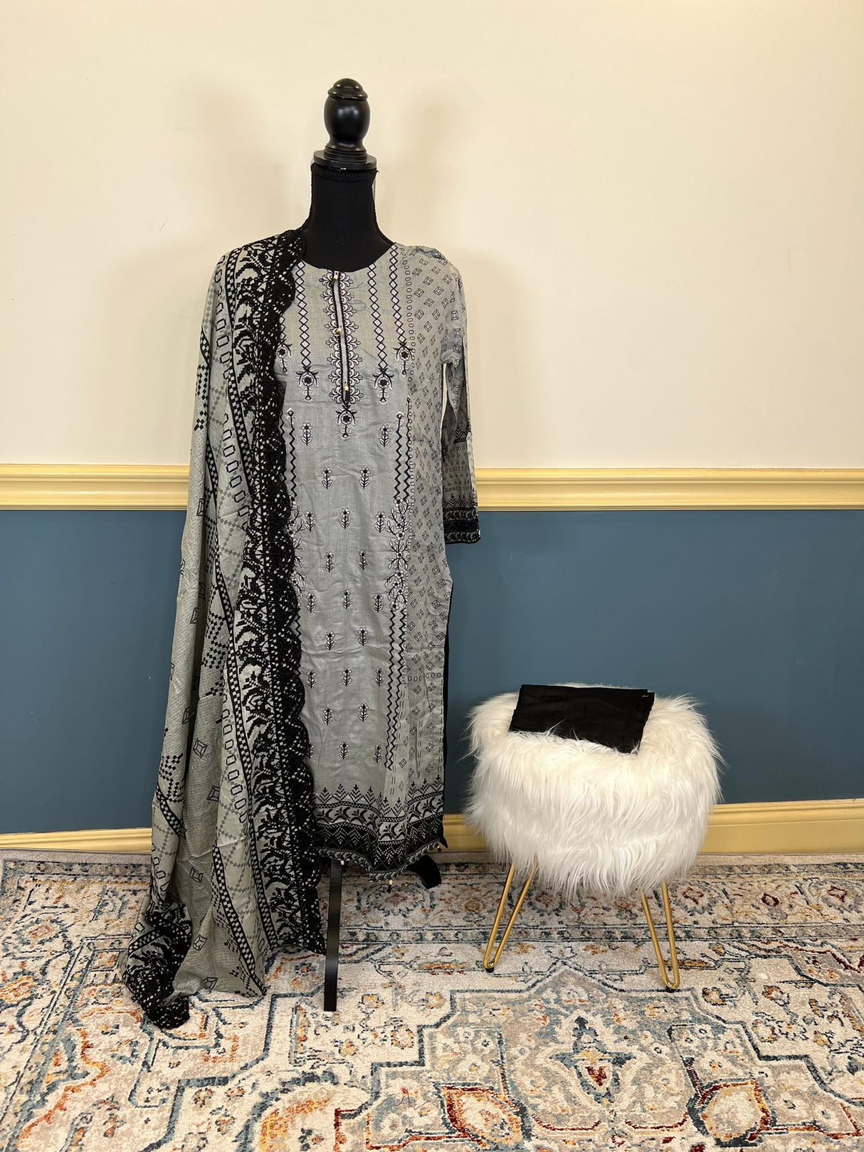 Bin Saeed original embroidered lawn Collection