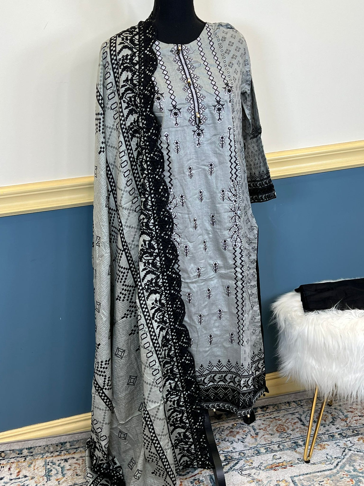 Bin Saeed original embroidered lawn Collection