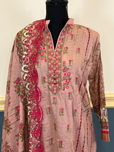 Bin Saeed original embroidered lawn Collection