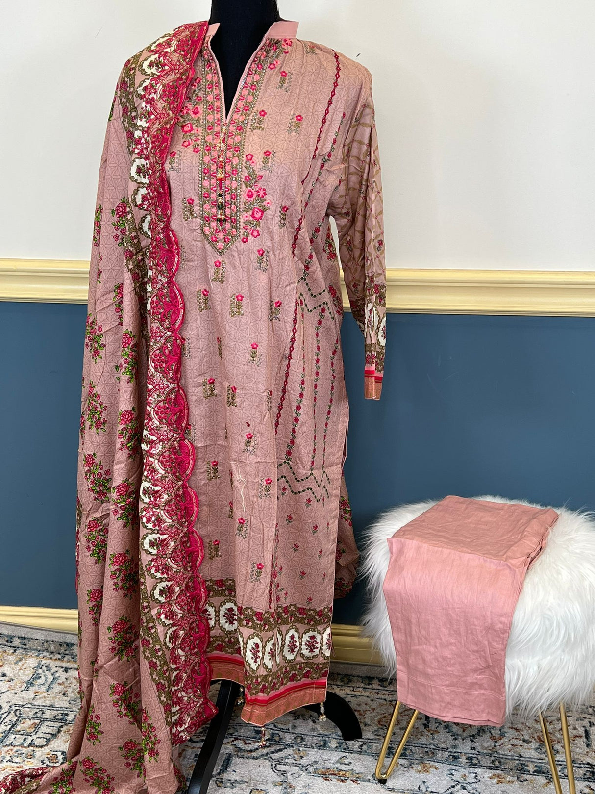 Bin Saeed original embroidered lawn Collection