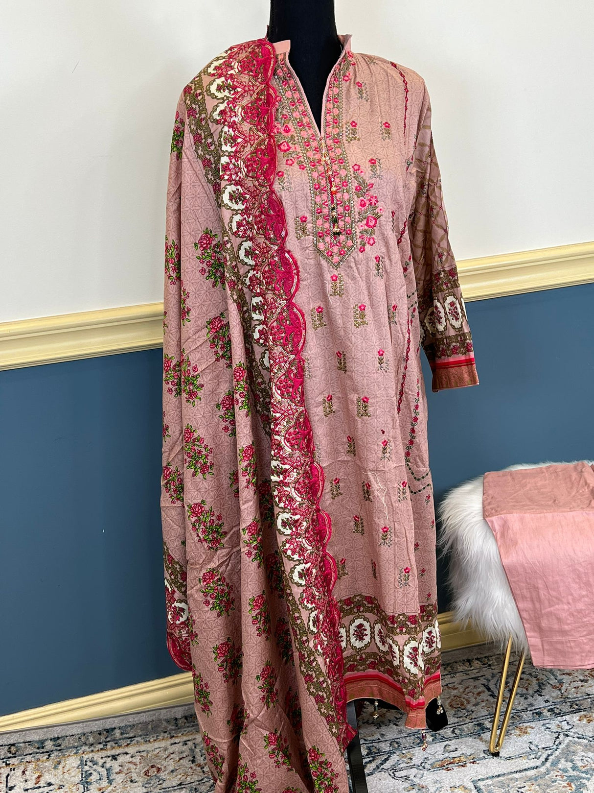 Bin Saeed original embroidered lawn Collection