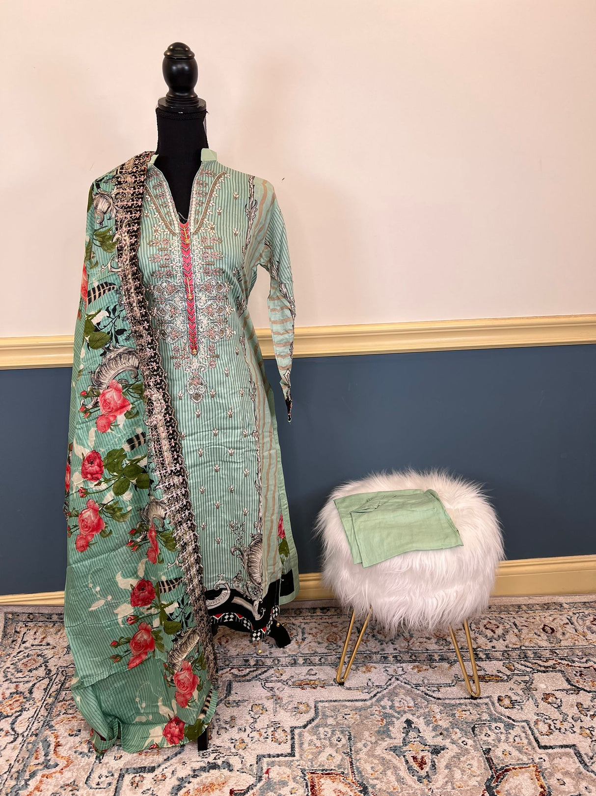 Bin Saeed original embroidered lawn Collection