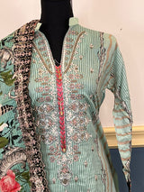 Bin Saeed original embroidered lawn Collection