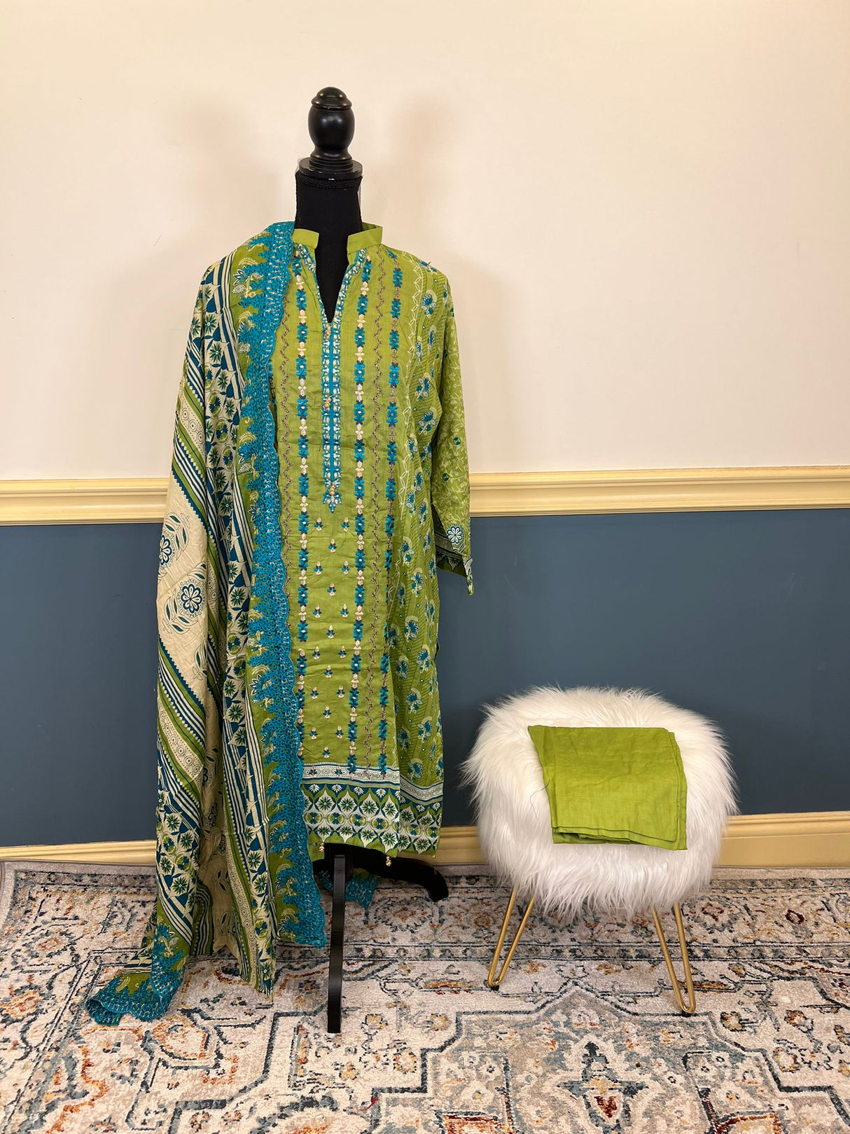 Bin Saeed original embroidered lawn Collection