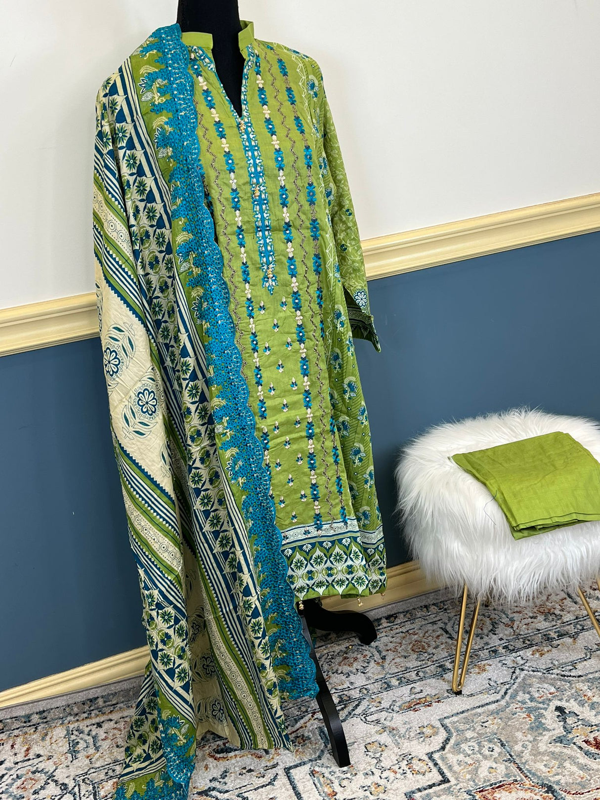 Bin Saeed original embroidered lawn Collection