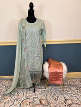 Pakistani Embroidered Party wear Ready To Ship