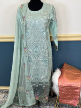 Pakistani Embroidered Party wear Ready To Ship