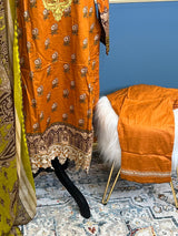 Pakistani Stitched lawn Embroidered Salwar kameez ready to ship