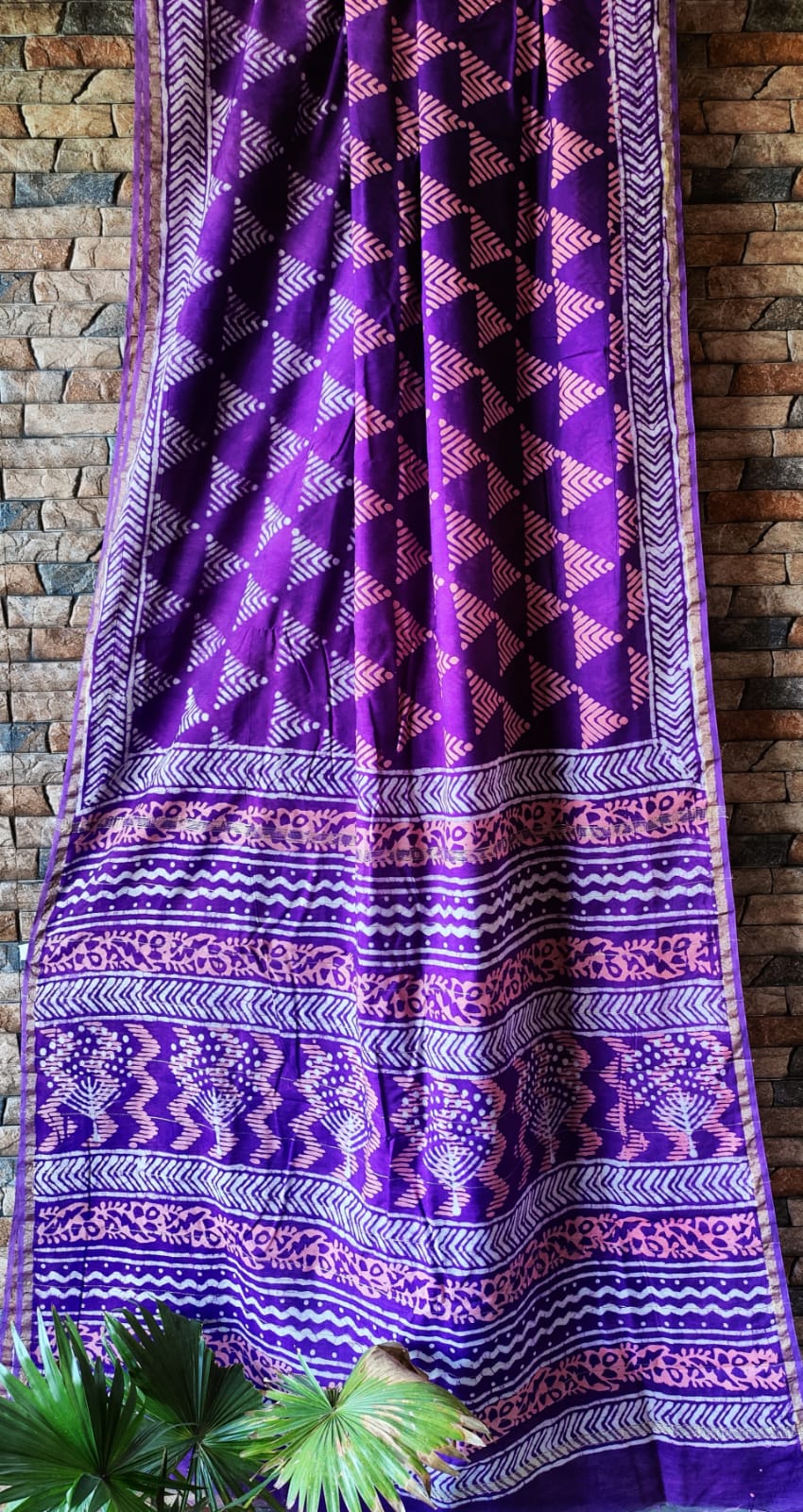 Pure Chanderi Silk Saree