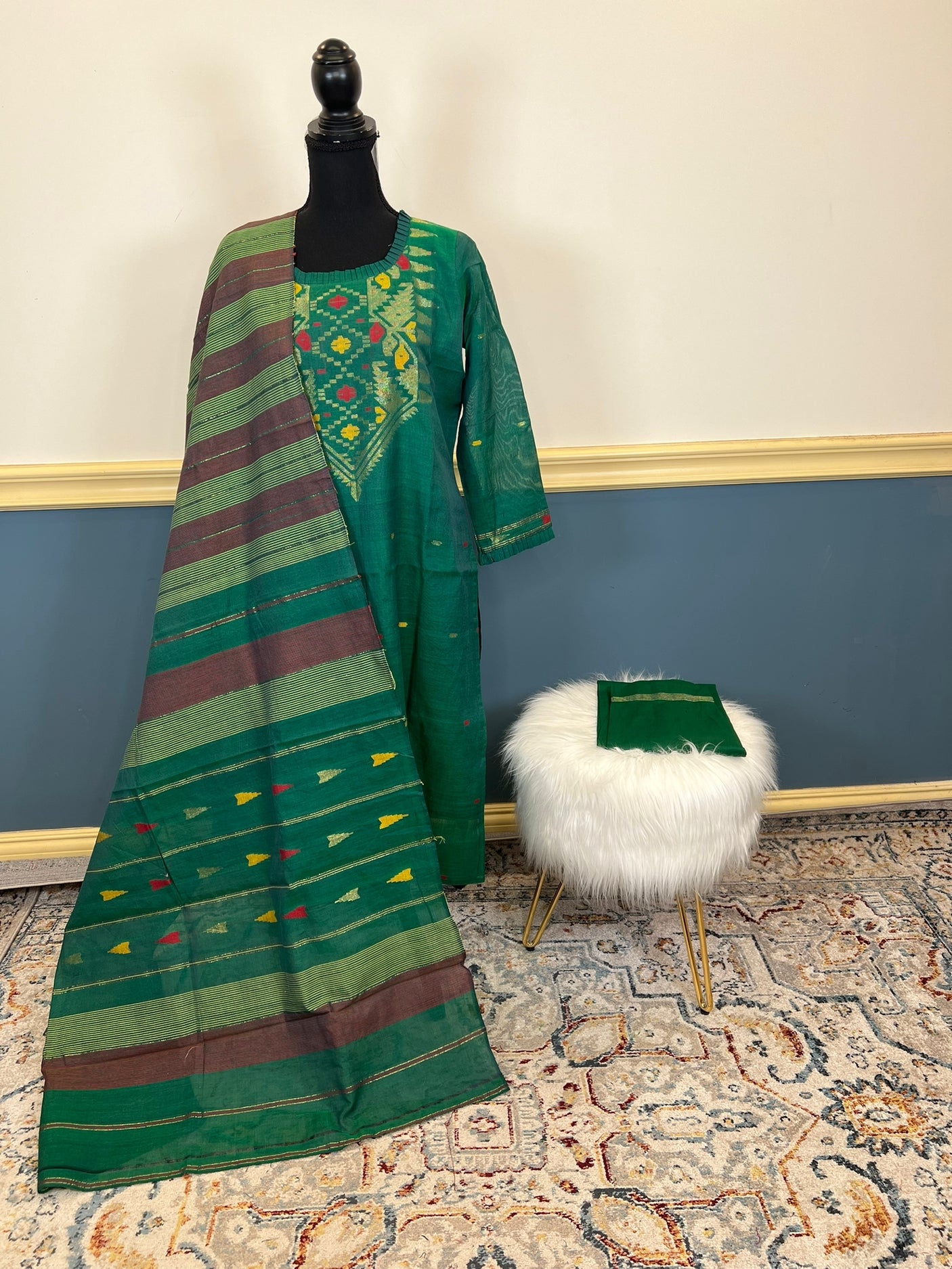 Pure Handloom Dhakai Jamdani