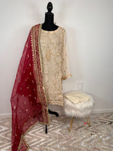 Original Agha Noor- 3pcs Eid Collection 100% Original