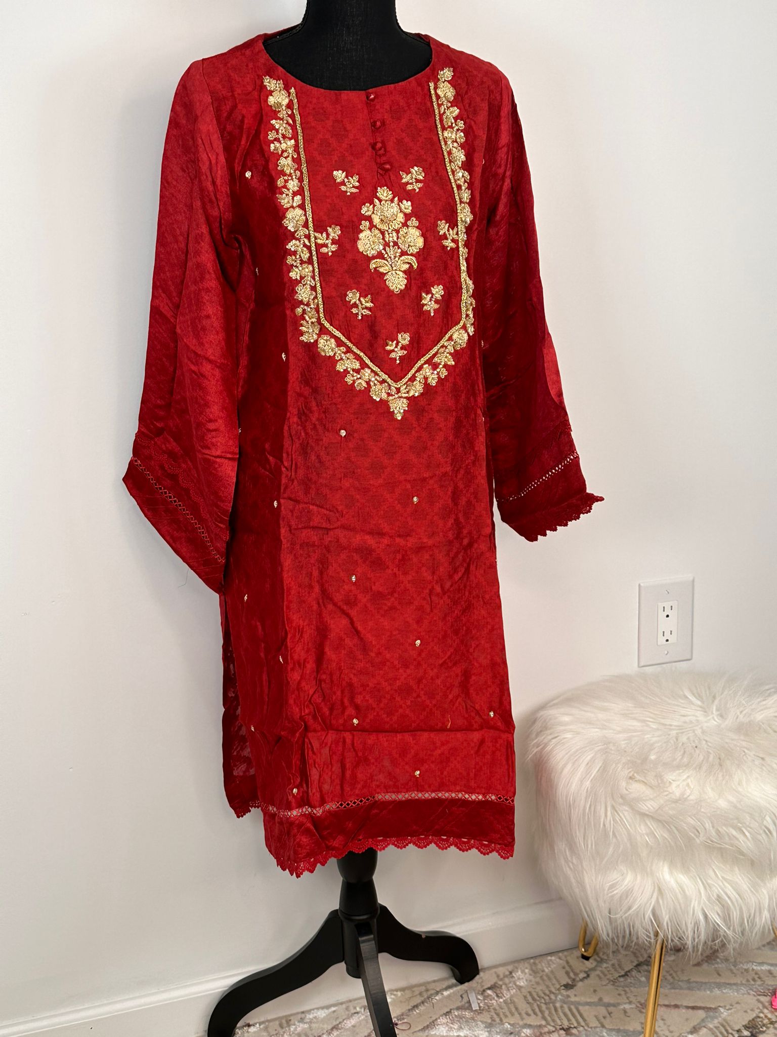 AGHA NOOR Karandi Silk Stitched Kurti Collection Replica 2020 - Master  Replica Pakistan
